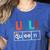 UFLI Queen Science Of Reading Literacy Teacher Appreciation Women's Heather T-Shirt Heather True Royal