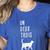 Un Deux Trois Cat Shirt French Teacher Women's Heather T-Shirt Heather True Royal Un Deux Trois Cat Shirt French Teacher Women's Heather T-Shirt Heather True Royal