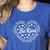 Unity Day No Bullying Orange Anti Bullying Teachers Kids Women's Heather T-Shirt Heather True Royal