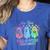 Vintage Are You Fall O Ween Directions Teacher Halloween Women's Heather T-Shirt Heather True Royal