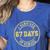Vintage I Survived 67 Days Of School Teachers Students Women's Heather T-Shirt Heather True Royal