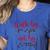 Visually Impaired Teacher Braille Bible Verse Walk By Faith Women's Heather T-Shirt Heather True Royal Visually Impaired Teacher Braille Bible Verse Walk By Faith Women's Heather T-Shirt Heather True Royal