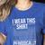 I Wear This Shirt Periodically Chemistry Science Teacher For Men Women Girls Kids Women's Heather T-Shirt Heather True Royal I Wear This Shirt Periodically Chemistry Science Teacher For Men Women Girls Kids Women's Heather T-Shirt Heather True Royal