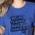Weird Teachers Build Character School Pun Women's Heather T-Shirt Heather True Royal