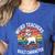 Weird Teachers Build Character Teacher Women's Heather T-Shirt Heather True Royal Weird Teachers Build Character Teacher Women's Heather T-Shirt Heather True Royal