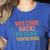 Welcome Back I'm Glad You'Re Here Retro Teacher Greeting Women's Heather T-Shirt Heather True Royal Welcome Back I'm Glad You'Re Here Retro Teacher Greeting Women's Heather T-Shirt Heather True Royal