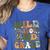 Wild About 2nd Grade Teacher Student First Day Of School Women's Heather T-Shirt Heather True Royal Wild About 2nd Grade Teacher Student First Day Of School Women's Heather T-Shirt Heather True Royal