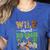 Wild About 3rd Grade Teacher Student Third Grade Zoo Safari Women's Heather T-Shirt Heather True Royal