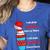 I Will Drink Coffee Here Or There Teacher Teaching Women's Heather T-Shirt Heather True Royal