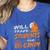 Will Trade Students For Candy Halloween Costume Teacher Women's Heather T-Shirt Heather True Royal Will Trade Students For Candy Halloween Costume Teacher Women's Heather T-Shirt Heather True Royal