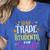 Will Trade Students For Candy Teacher Cute Halloween Costume Women's Heather T-Shirt Heather True Royal