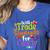 Will Trade Students For Candy Teacher Halloween Costume Women's Heather T-Shirt Heather True Royal Will Trade Students For Candy Teacher Halloween Costume Women's Heather T-Shirt Heather True Royal