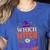 Which Witch Is Which Halloween For Women Men English Teacher Women's Heather T-Shirt Heather True Royal Which Witch Is Which Halloween For Women Men English Teacher Women's Heather T-Shirt Heather True Royal