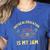 Women's Physical Education Is My Jam PE Teacher Appreciation Women's Heather T-Shirt Heather True Royal