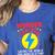 Wonder Teacher Costume Shirt Teacher Halloween Costume Men Women Women's Heather T-Shirt Heather True Royal