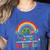 The Wonder Of Teaching Is Watching Caterpillars Teacher Women's Heather T-Shirt Heather True Royal The Wonder Of Teaching Is Watching Caterpillars Teacher Women's Heather T-Shirt Heather True Royal