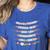 In A World Where You Can Be Anything Be Kind Girls Teachers Women's Heather T-Shirt Heather True Royal In A World Where You Can Be Anything Be Kind Girls Teachers Women's Heather T-Shirt Heather True Royal
