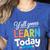 Y'All Gonna Learn Today Back To School First Day Teacher Women's Heather T-Shirt Heather True Royal Y'All Gonna Learn Today Back To School First Day Teacher Women's Heather T-Shirt Heather True Royal