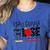 Y'All Gonna Make Me Lose My Mind Up Here Teacher Women's Heather T-Shirt Heather True Royal