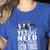 Yes I Really Do Need All These Boston Terriers Women's Heather T-Shirt Heather True Royal