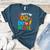 100th Day Of School Teachers Kids Happy 100 Days Women's Heather T-Shirt Heather Deep Teal