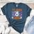 1st Grade Boo Crew First Grade Teacher Kids Happy Halloween Women's Heather T-Shirt Heather Deep Teal