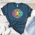 ABCD Kindergarten Rocks Back To School Teachers Students Women's Heather T-Shirt Heather Deep Teal