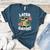 Alligator Later Gator Teacher Summer Last Day Fun Women's Heather T-Shirt Heather Deep Teal