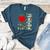American Flag Camouflage Teacher Patriotic 4th Of July Women's Heather T-Shirt Heather Deep Teal