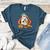 Art Teacher Painting Brushes Retro Pumpkin Ghost Artist Women's Heather T-Shirt Heather Deep Teal