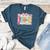 Back To School Pre-K Preppy Teacher Girl Women's Heather T-Shirt Heather Deep Teal