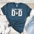 Boston Terrier Dad Of A Bostie Dad Bostie Father Women's Heather T-Shirt Heather Deep Teal