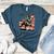Boston Terrier Dog 4th Of July USA American Flag Patriotic Women's Heather T-Shirt Heather Deep Teal
