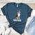 Boston Terrier Dog Dad Boston Terrier Dog Lovers Women's Heather T-Shirt Heather Deep Teal