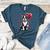 Boston Terrier Dog Valentine's Day Dog Owner Valentine Women's Heather T-Shirt Heather Deep Teal