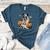 Boston Terrier Ghost Boo Halloween Costume Spooky Season Women's Heather T-Shirt Heather Deep Teal