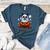 Boston Terrier Ghost Boo Halloween Kids Women's Heather T-Shirt Heather Deep Teal
