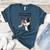 Boston Terrier Grandma Mother's Day Dog Mom Women's Heather T-Shirt Heather Deep Teal