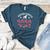 Boston Terrier Grandma Nana Dog Lover Christmas Women's Heather T-Shirt Heather Deep Teal