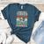 Boston Terrier Grandpa Dog Lover Father's Day Women's Heather T-Shirt Heather Deep Teal