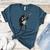 Boston Terrier Guitar Women's Heather T-Shirt Heather Deep Teal