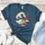 Boston Terrier Japanese Kanagawa Wave Surf Loyal Dog Men Women Kids Women's Heather T-Shirt Heather Deep Teal