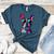 Boston Terrier Lovers Pop Art Boston Terrier Women's Heather T-Shirt Heather Deep Teal