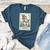 Boston Terrier Mom Skeleton Tarot Card Witch Vibes Dog Mom Women's Heather T-Shirt Heather Deep Teal