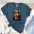 Boston Terrier Mona Lisa Painting Art Dog Mom Dad For Men Women Kids Women's Heather T-Shirt Heather Deep Teal