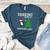 Boston Terrier Santa Hat Dabbing Around The Christmas Tree Women's Heather T-Shirt Heather Deep Teal