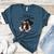 Boston Terrier Shirt I Didn't Fart My Butt Blew You A Kiss Women's Heather T-Shirt Heather Deep Teal