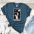 Boston Terrier Tarot Card Star With The Moon Men Women Kids Women's Heather T-Shirt Heather Deep Teal