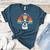 Boston Terrier UFO Alien Boston Terrier Dog Mom Dad Women's Heather T-Shirt Heather Deep Teal