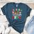 All Is Calm Just Kidding This Is Pre-K Christmas Teacher Women's Heather T-Shirt Heather Deep Teal All Is Calm Just Kidding This Is Pre-K Christmas Teacher Women's Heather T-Shirt Heather Deep Teal
